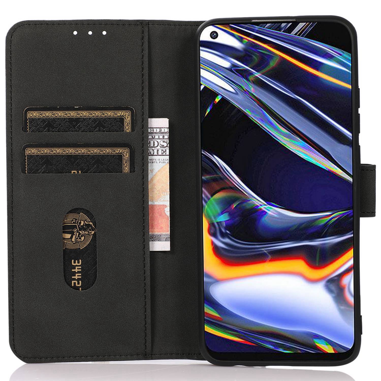 KHAZNEH For Xiaomi Redmi A3 / Poco C61 4G Case Anti-Drop Card Holder Wallet Phone Cover KHAZNEH For Xiaomi Redmi A3 / Poco C61 4G Case Anti-Drop Card Holder Wallet Phone Cover